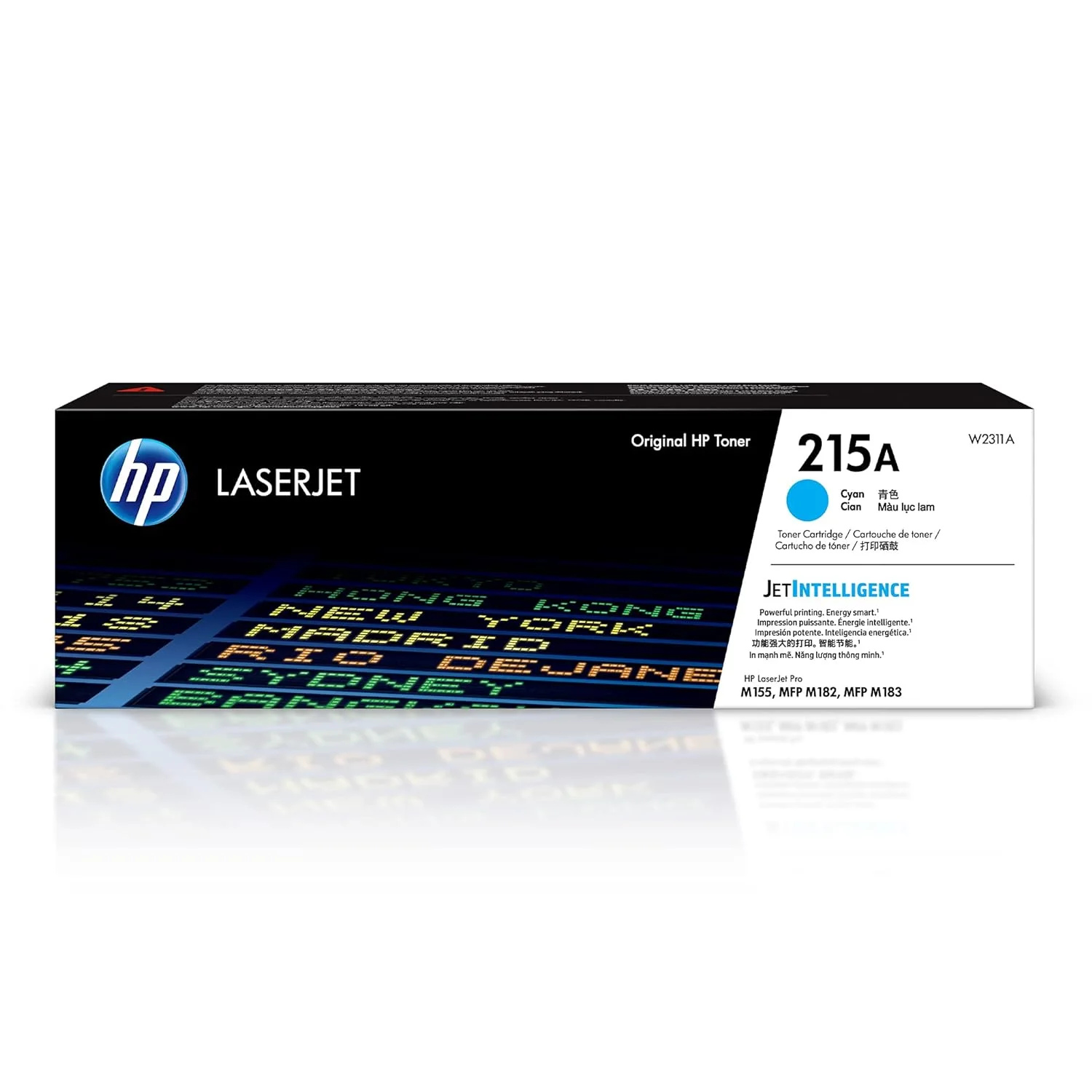 Hp 215A CYN ORIGINAL LASERJET TONER CRTG HP 215A Original Standard Yield Laser Toner Cartridge - Single Pack - Cyan - 1 Pack - 850 Pages