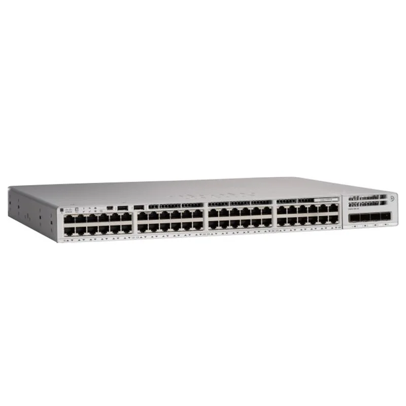 Cisco Catalyst 9200L 48-port PoE+ 4 x 10G Ne Cisco Catalyst 9200 C9200L-48P-4X 48 Ports Manageable Layer 3 Switch - 3 Layer Supported - Modular - Twisted Pair, Optical Fiber