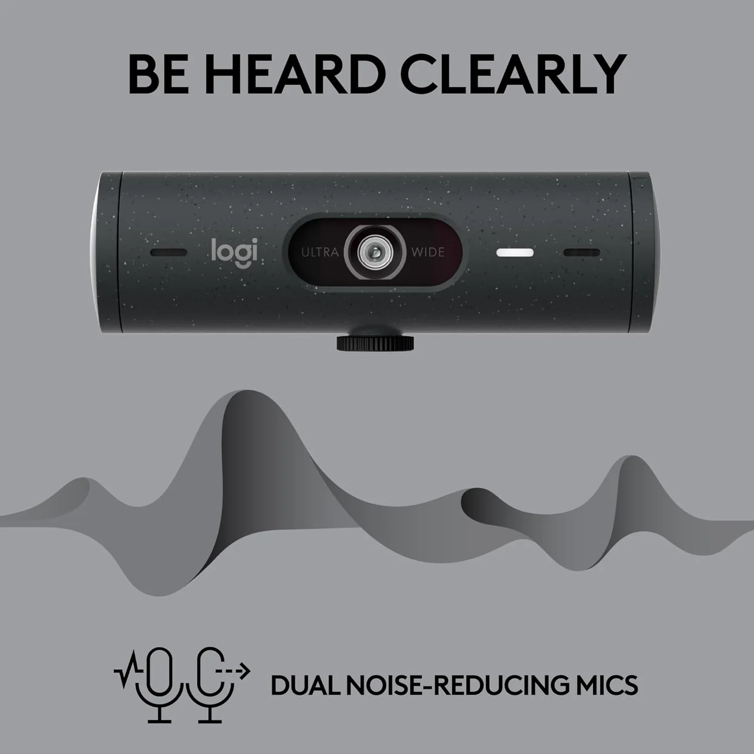 Logitech Brio 505 Graphite Logitech BRIO 505 Video Conferencing Camera - 4 Megapixel - 60 fps - Graphite - USB Type C - 1920 x 1080 Video - Auto-focus - 90° Angle - 4x Digital Zoom - Microphone - For Notebook, Display Screen, Monitor view 2
