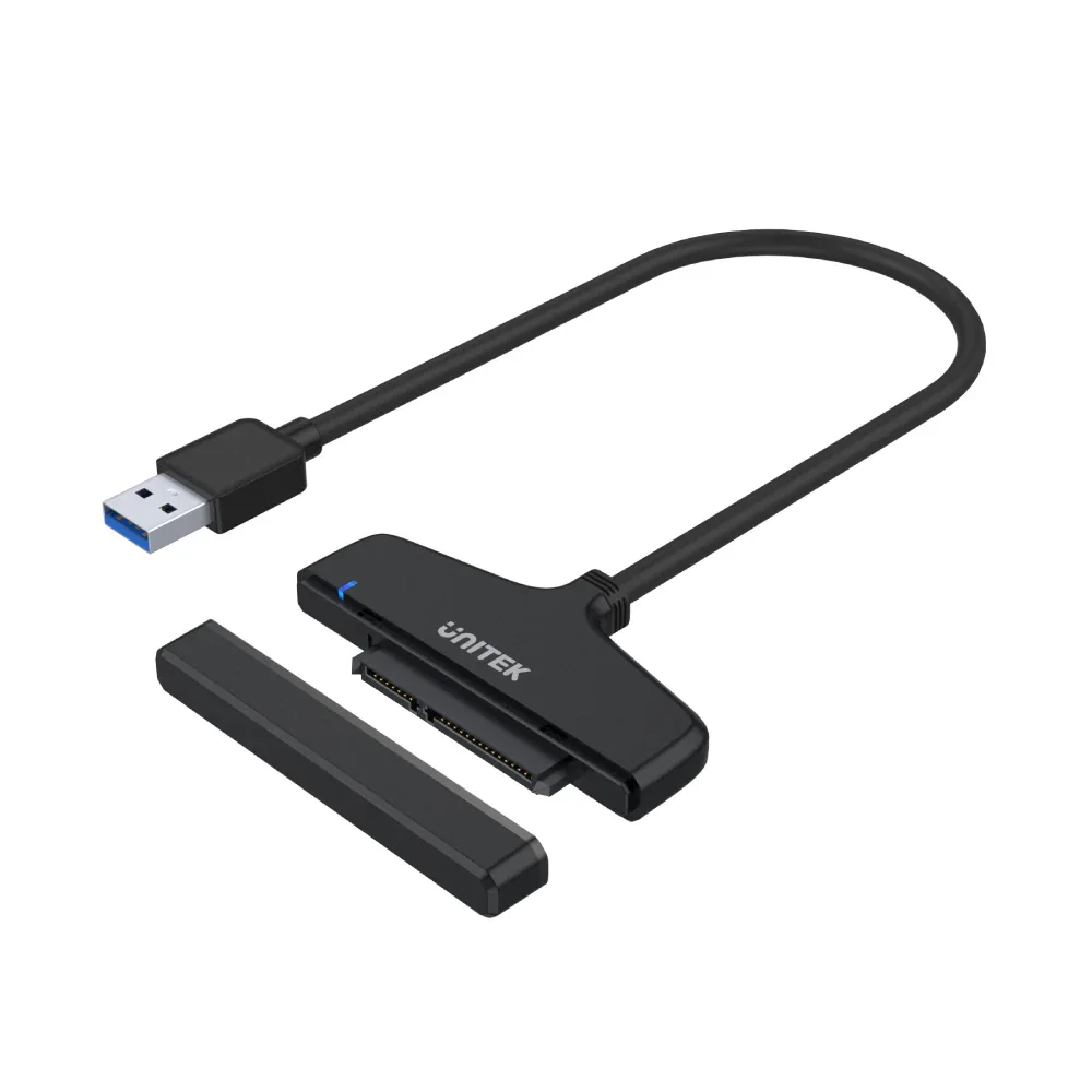 Unitek USB3.0 to SATA6G Converter Unitek SmartLink 30 cm SATA/USB Data Transfer Cable - 1 - Cable for Solid State Drive, Hard Drive, Computer, External Hard Drive, Notebook - First End: 1 x USB 3.1 (Gen 1) Type A - Male - Second End: 1 x SATA 3.0 - Male - 5 Gbit/s - Black