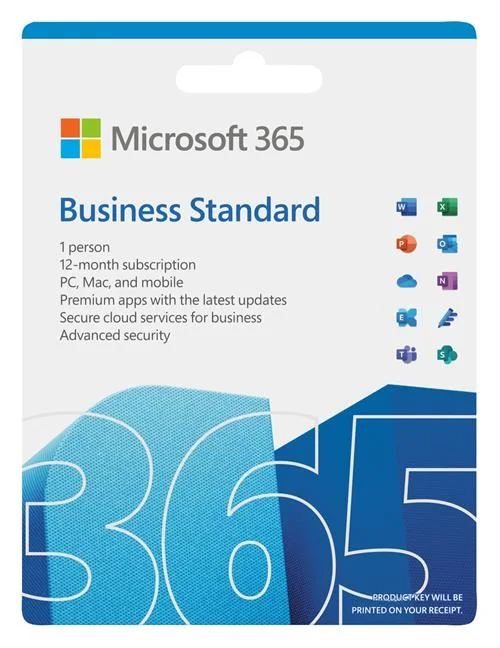 MICROSOFT 365 BUS STD ESD 1 YEAR SUBSCRI Microsoft 365 Business Standard Retail ESD