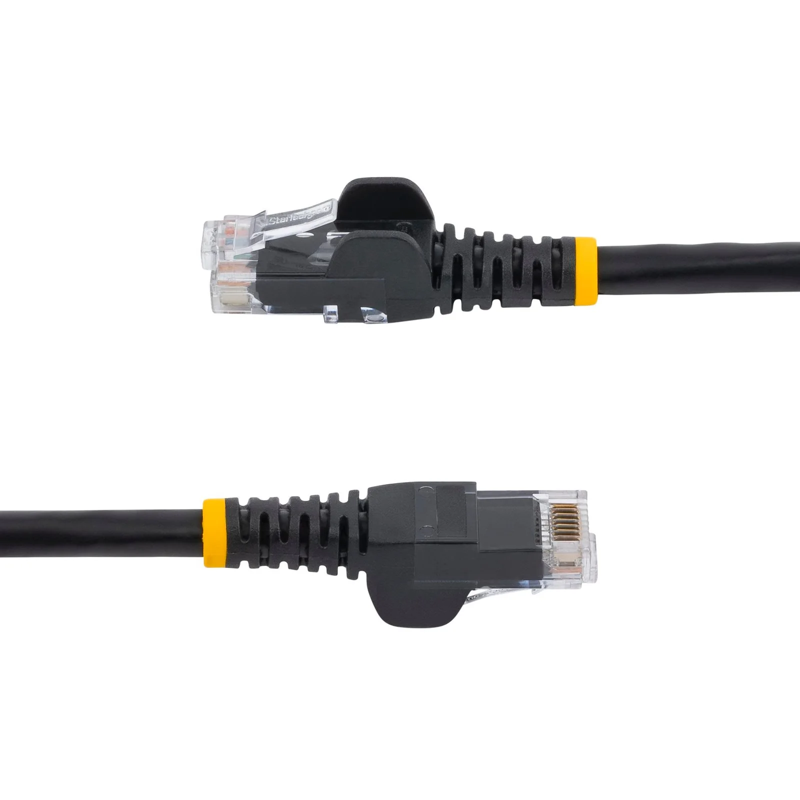 Startech.Com 2M BLACK SNAGLESS CAT6 UTP PATCH CABLE StarTech.com 2m CAT6 Ethernet Cable - Black Snagless Gigabit - 100W PoE UTP 650MHz Category 6 Patch Cord UL Certified Wiring/TIA - Cable for Network Device - First End: 1 x RJ-45 Network - Male - Second End: 1 x RJ-45 Network - Male - 6 Gbit/s - Patch Cable - Gold Plated Contact - 24 AWG - Black view 4