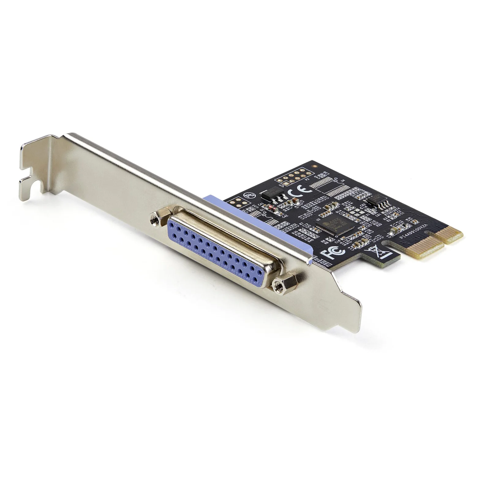 Startech.Com 1-Port Parallel PCIe Card/Printer LPT StarTech.com Parallel Adapter - Half-height/Low-profile Plug-in Card - 1 - PCI Express 2.0 x1 - PC, Linux - 1 x Number of Parallel Ports External view 2
