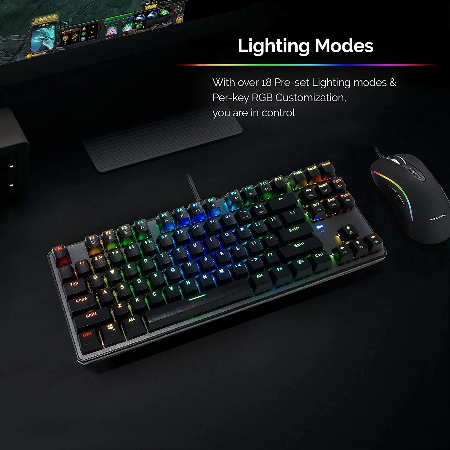Tecware Phantom 87 - Outemu Red Switch (2020 Edition) view 3