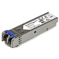 Startech.Com GB FIBER SFP - HP J4858C COMPATIBLE StarTech.com SFP (mini-GBIC) - 1 x LC Duplex 1000Base-SX Network - 1 Each - For Optical Network, Data Networking - Optical Fiber - Multi-mode - 1.25 Gigabit Ethernet - 1000Base-SX - Hot-pluggable, Hot-swappable