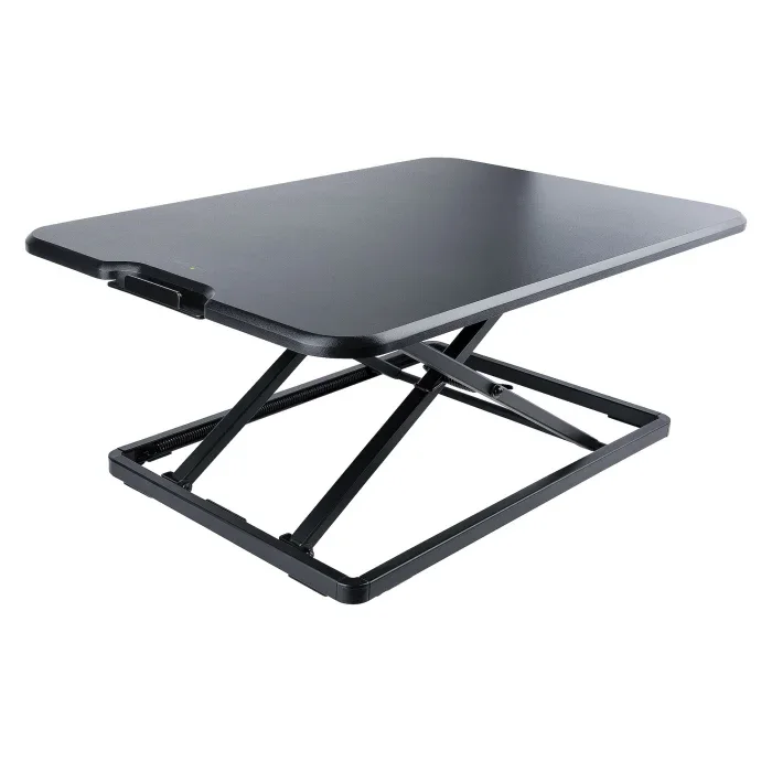 Startech.Com Standing Desk Converter/Riser - Up to Si StarTech.com Height Adjustable Notebook Stand - 8 kg Load Capacity - 4.6 cm Height x 47 cm Width - Desk - Steel - Black - 1