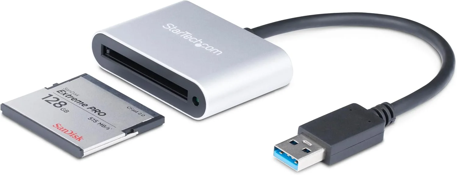 Startech.Com CFast 2.0 Card Reader / Writer - USB 3.0 StarTech.com Flash Reader - USB 3.1 - External - 1 Pack - CFast Card Type I, CFast Card Type II