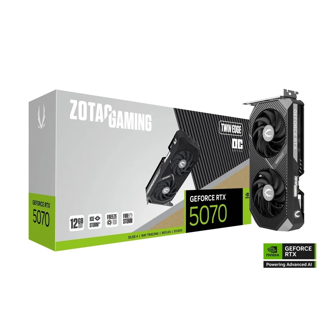 ZOTAC GAMING RTX 5070 TWIN EDGE OC 12GB