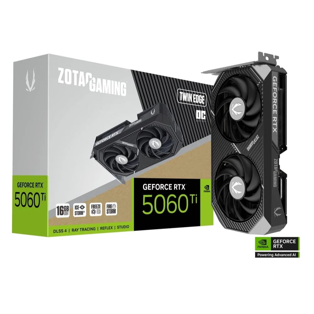 ZOTAC GAMING RTX 5060 Ti TWIN EDGE OC 16GB