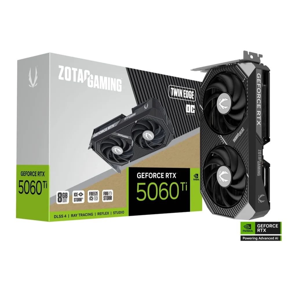 ZOTAC GAMING RTX 5060 Ti TWIN EDGE OC 8GB