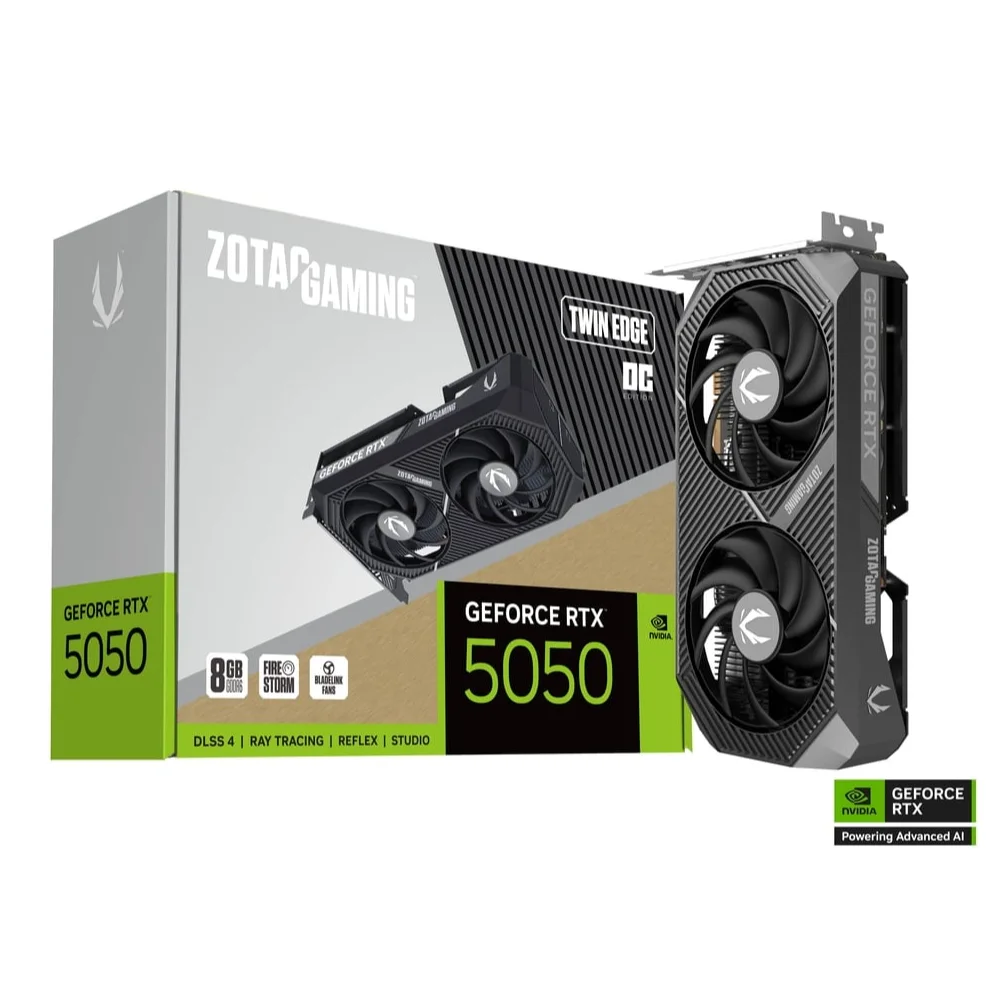 ZOTAC GAMING RTX 5050 TWIN EDGE OC 8GB