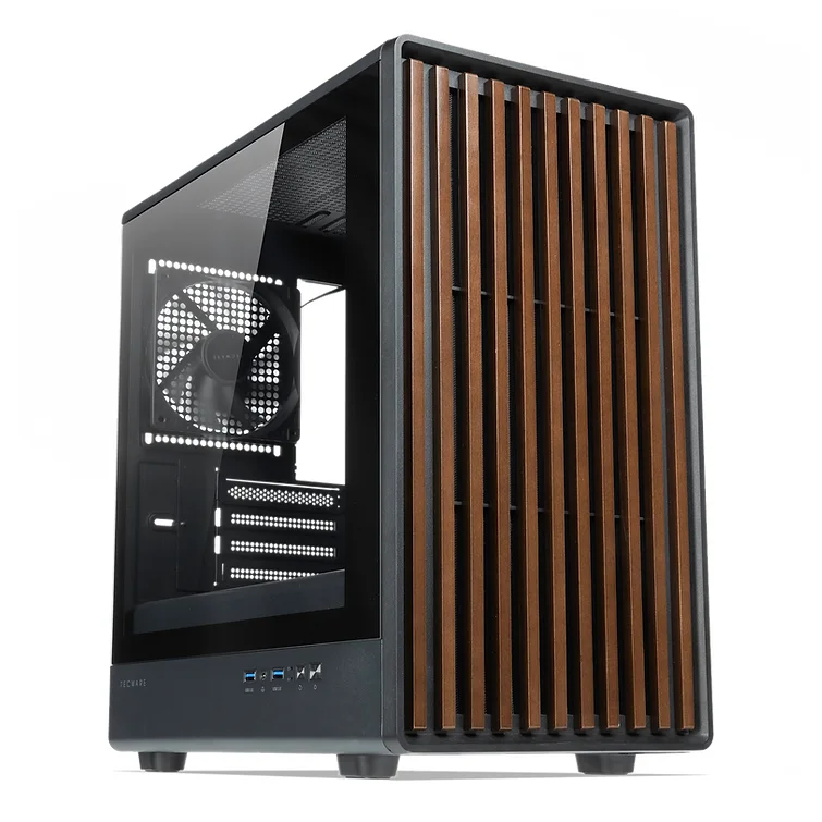 Tecware Timber M 4 Fans (Black)