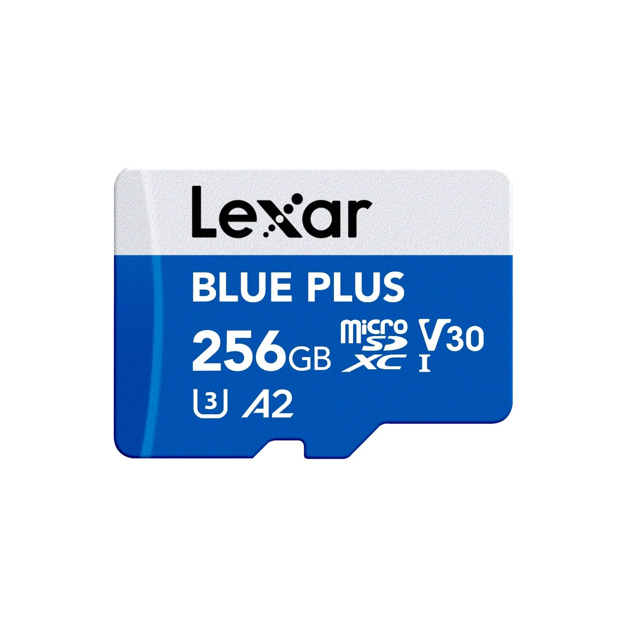 256GB Micro - Lexar BLUE PLUS microSDXC™ UHS-I Card