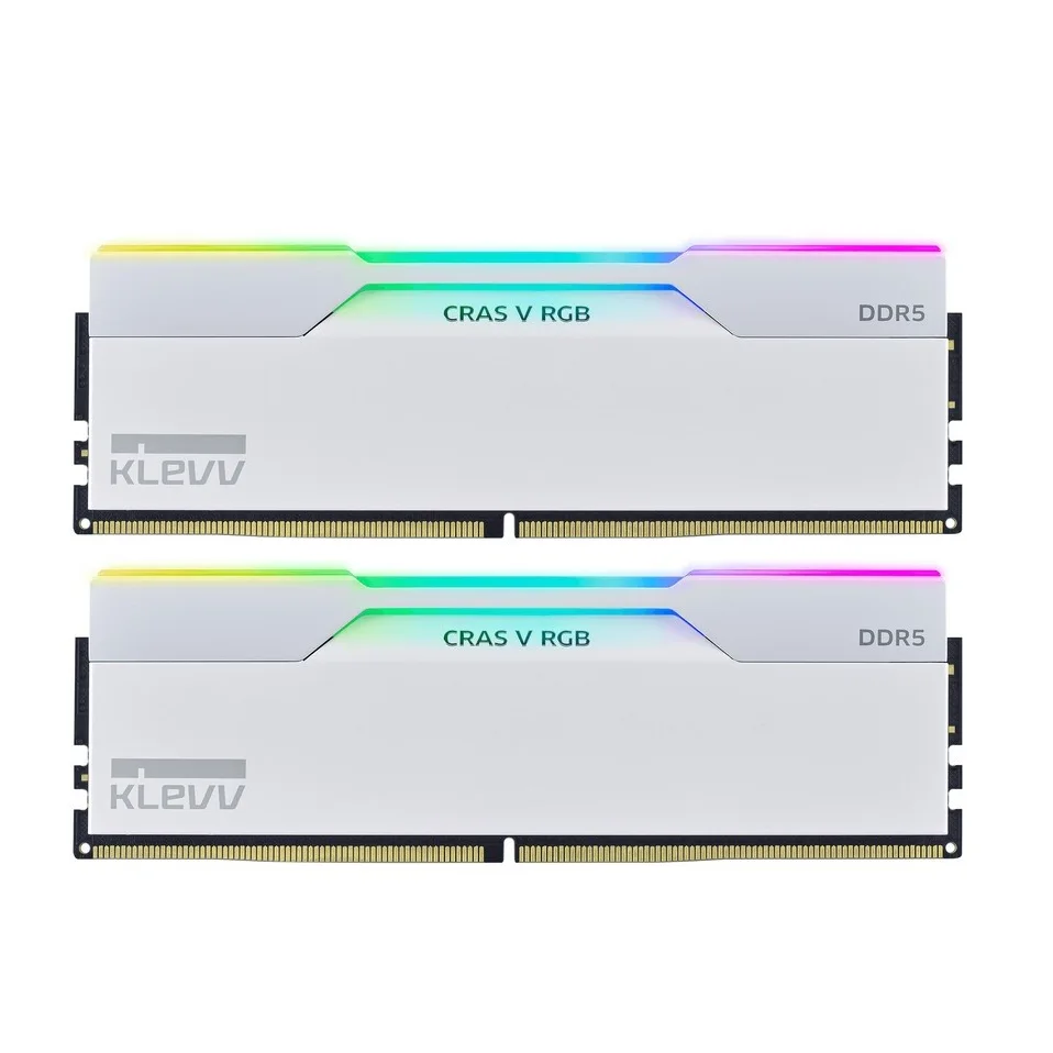 KLEVV CRAS V 6400 CL32 RGB DDR5 (2x32GB) - White