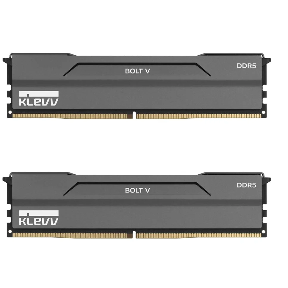 KLEVV BOLT V 6000 CL30 DDR5 64GB (2x32GB) - Charcoal Grey