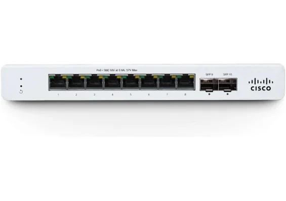 Cisco Meraki MS130-8P-I Cloud Mgd 8GE 120W PoE Switch Internal PSU (MS130-8P-I)