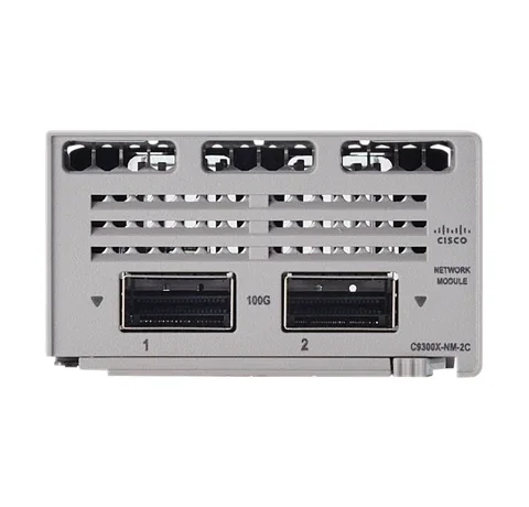 Cisco C9300X 2-port 40G/100G SFP+ Network Module, w/MERAKI (C9300X-NM-2C-M)