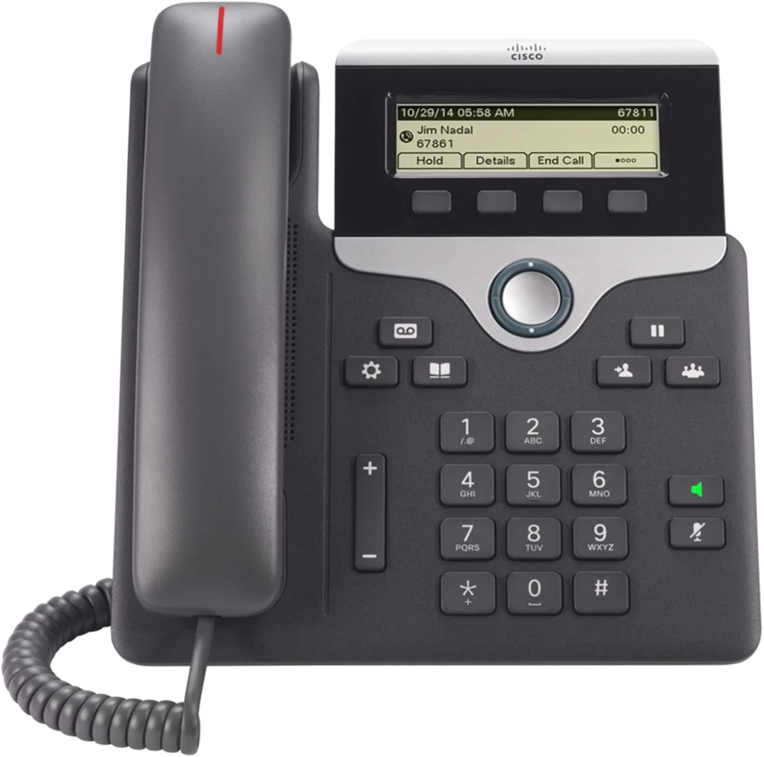 Cisco IP Phone 7811 with Multiplatform Phone firmware (CP-7811-3PCC-K9)