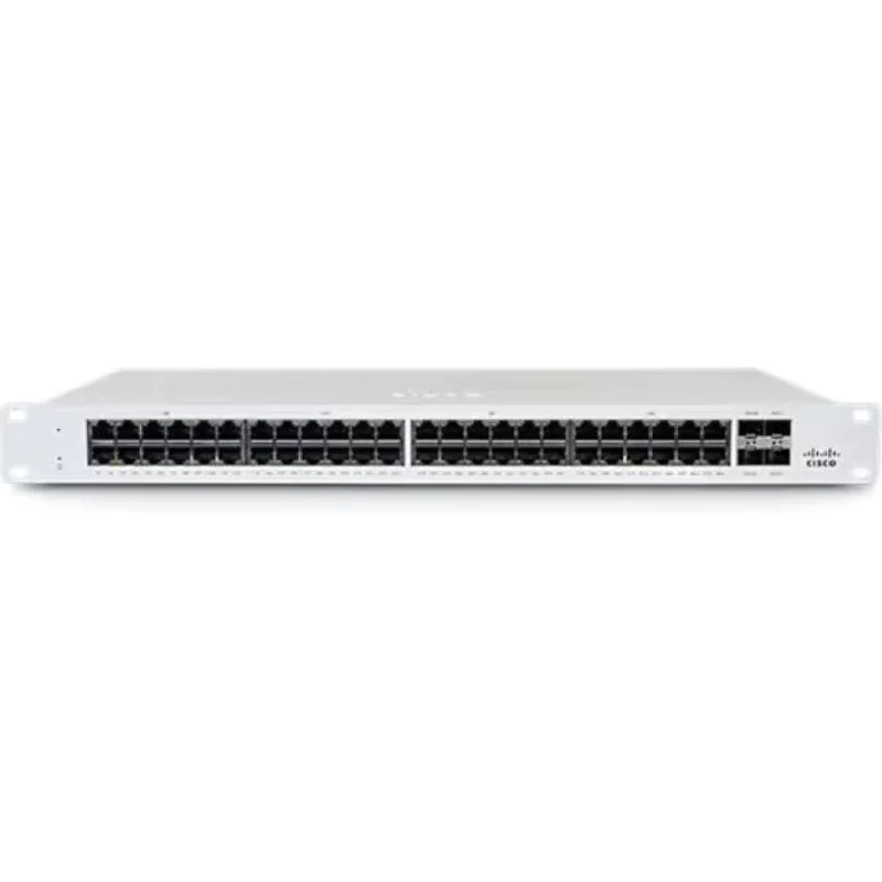 Cisco Meraki MS130-48X Cloud Mgd. 40GE + 8x(2.5GE) 740W PoE Switch (MS130-48X-HW)