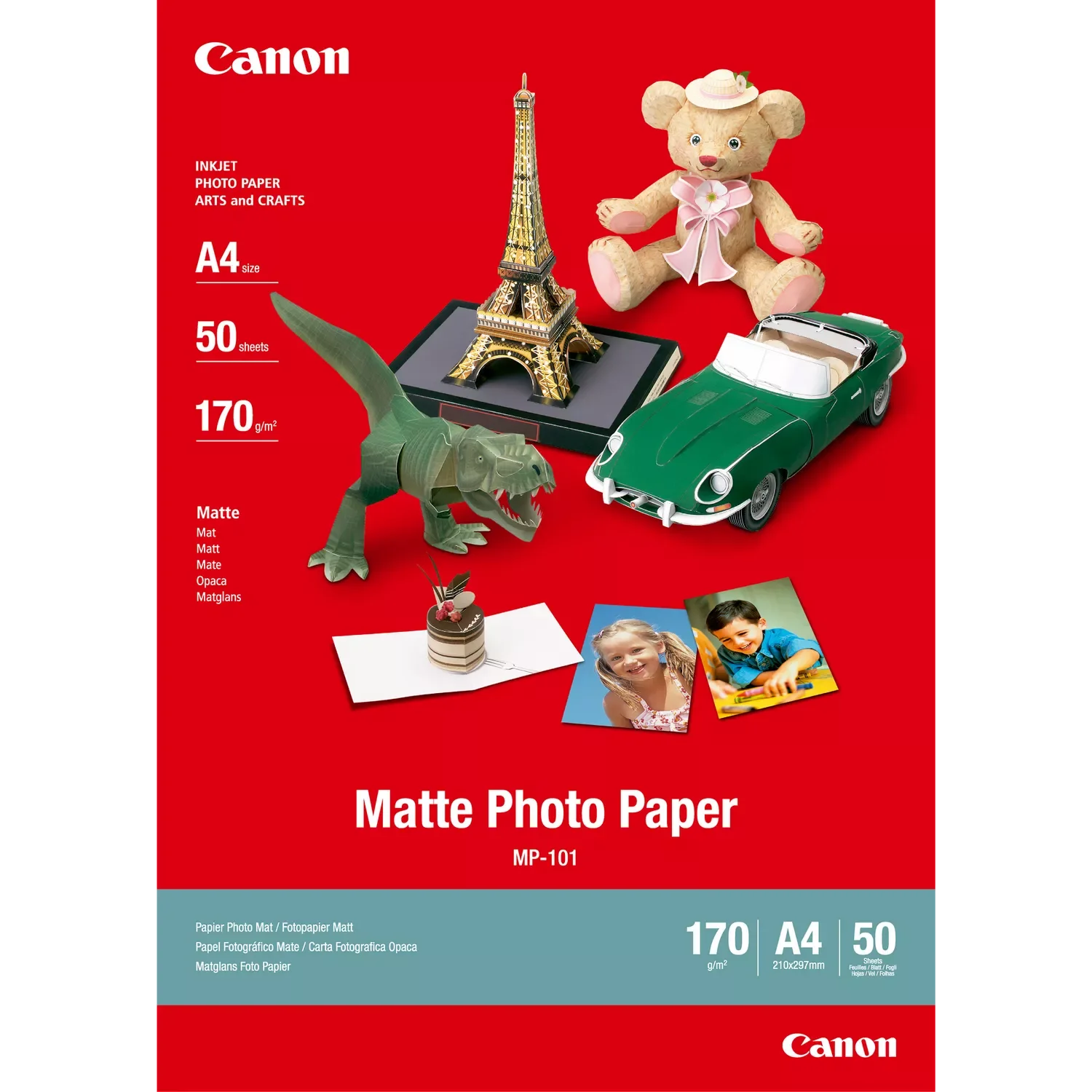 Canon 7981A005AD Canon MP‑101 A4 Photo Paper - 50 sheets