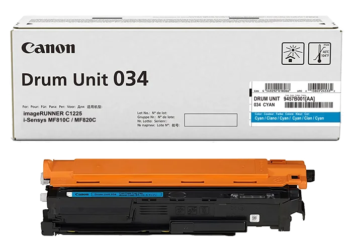 Canon 9457B001AA Canon Drum Unit 034 Cyan