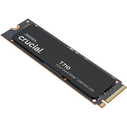 Crucial CT4000T710SSD8 Crucial® 4TB T710 PCIE Gen5 NVMe™ 2280 M.2 SSD