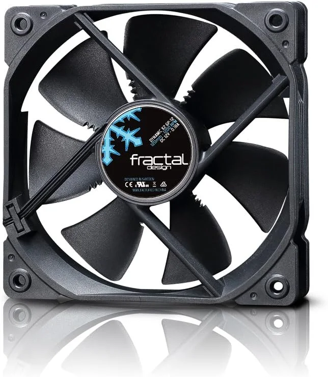 Fractal Design FD-FAN-DYN-X2-GP12BK Dynamic X2 GP-12 Fan (Black) view 2