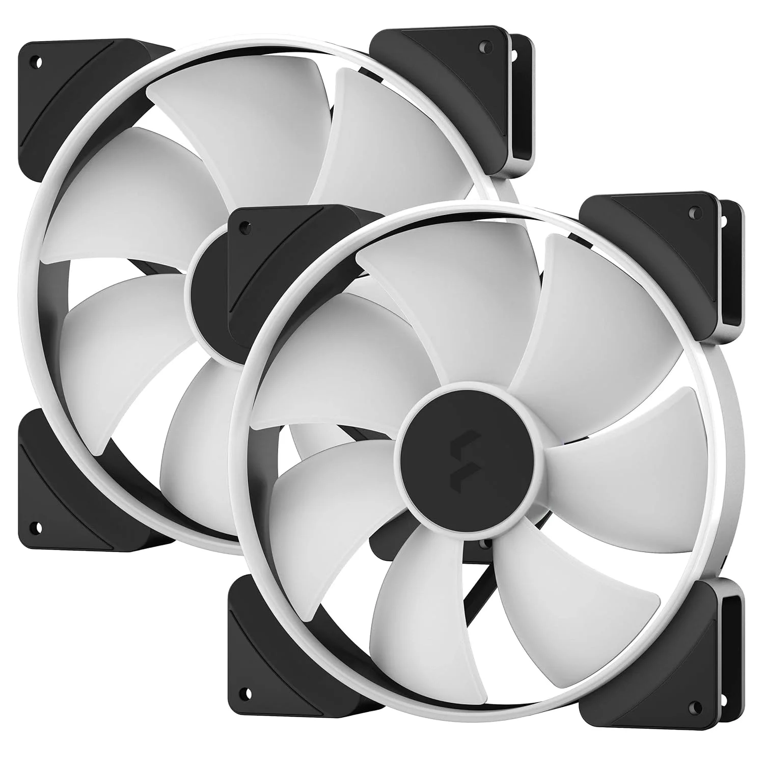 Fractal Design FD-FAN-PRI-AL18-PWM-2P Prisma AL-18 ARGB PWM Fan - Dual Pack