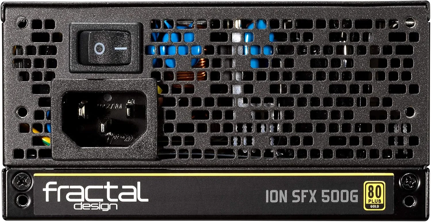 Fractal Design FD-PSU-ION-SFX-500G-BK-UK ION SFX Gold 500W, Black, UK Cord view 4