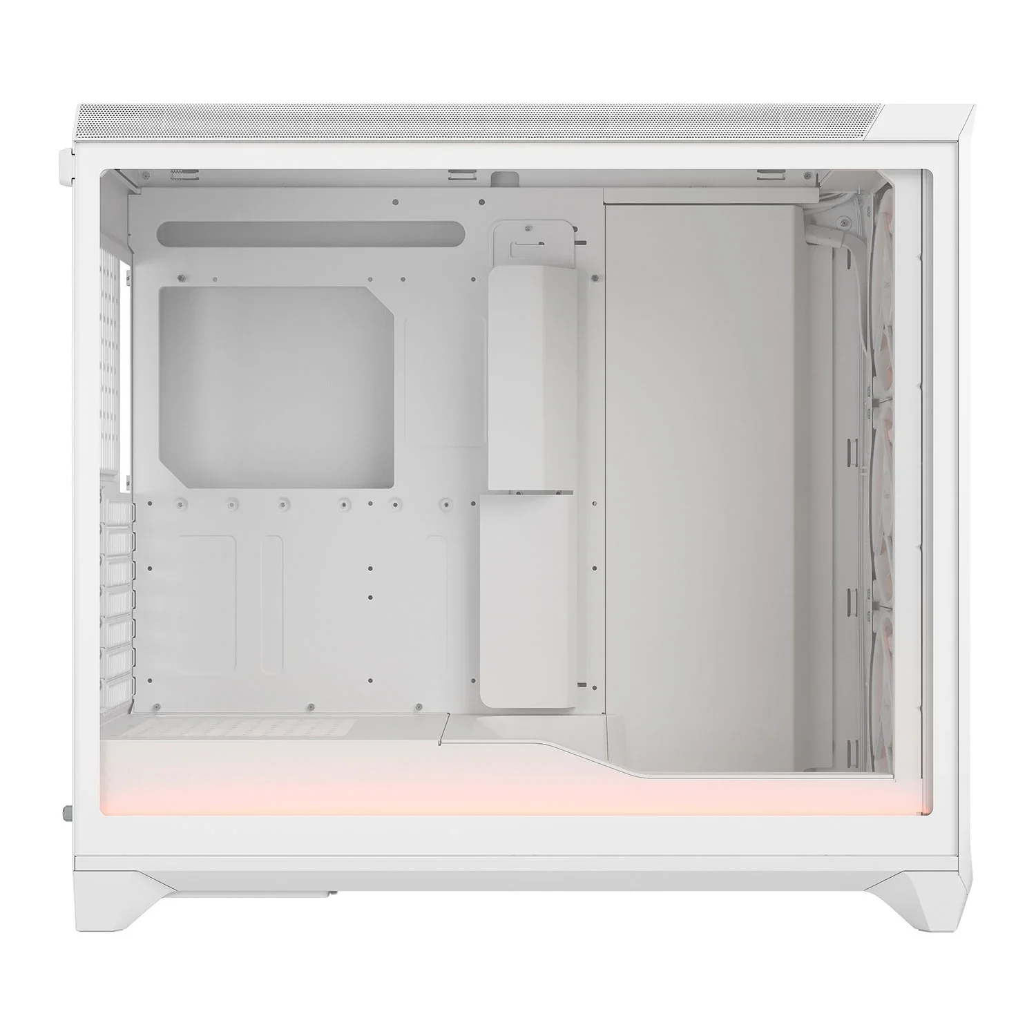 Fractal Design FD-C-MES3X-05 Meshify 3 XL Ambience Pro RGB White TG Clear Tint view 2