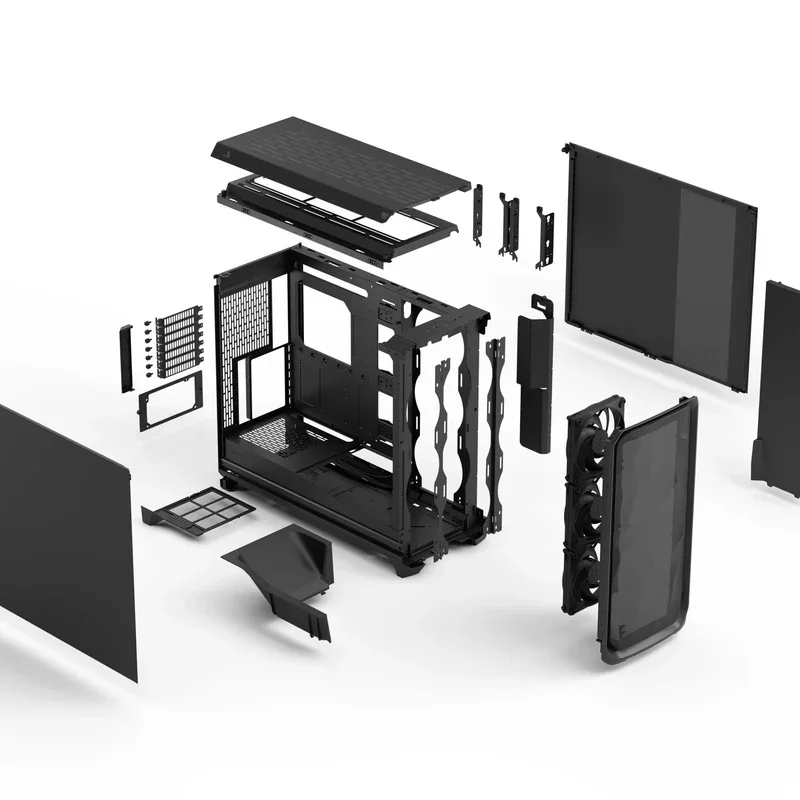 Fractal Design FD-C-MES3X-02 Meshify 3 XL Black TG Light Tint view 4