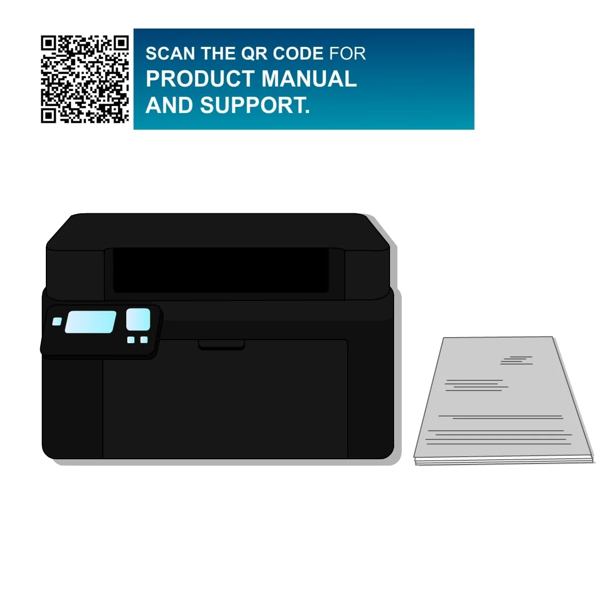 Canon 5620C003AA Canon imageCLASS LBP122dw ASA Mono Laser Printer (Ethernet & Wireless) view 3