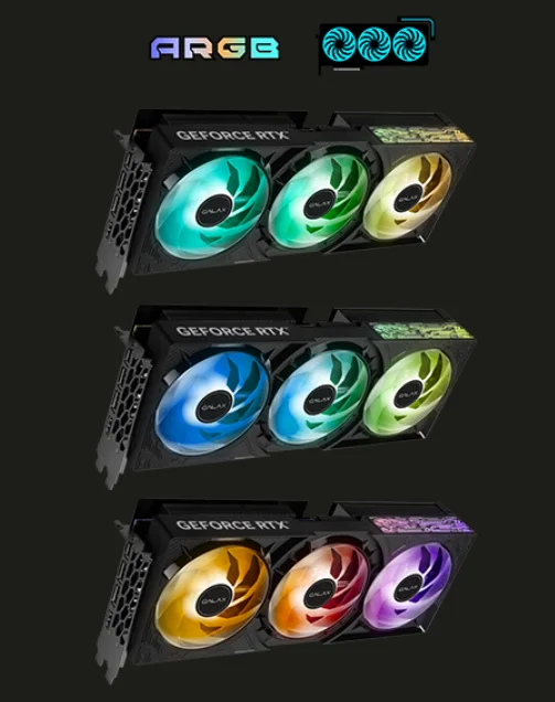 GALAX GLX 1050 RTX 5080 1-Click OC 16GB GDDR7 view 4