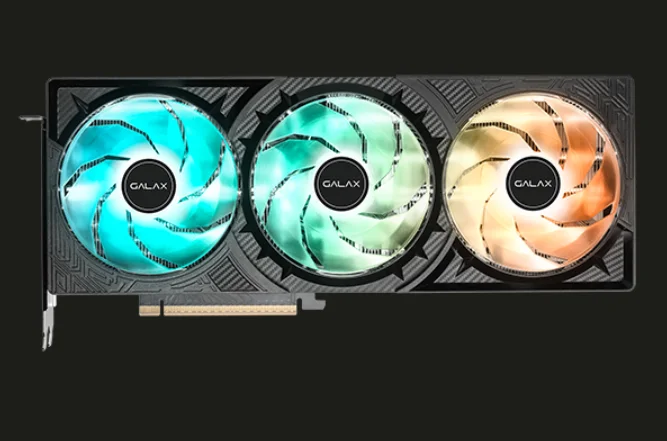 GALAX GLX 1050 RTX 5080 1-Click OC 16GB GDDR7 view 2