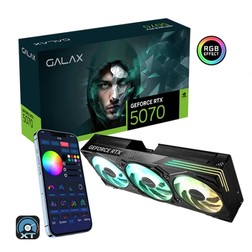 GALAX GLX 1059 RTX 5070 EX Gamer 1-Click OC 12GB GDDR7