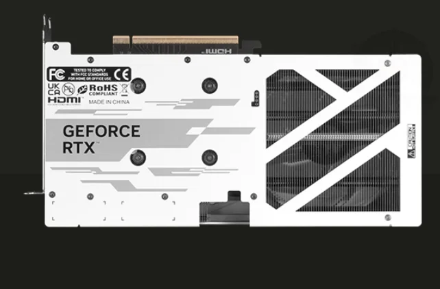 GALAX GLX 1058 RTX 5060 Ti EX White 8GB GDDR7 view 3