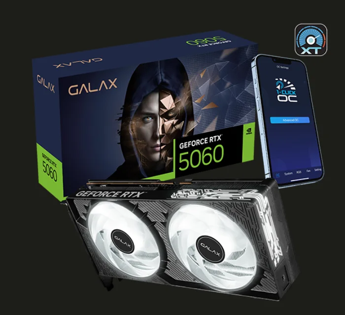 GALAX GLX 1061 RTX 5060 1-Click OC 8GB GDDR7