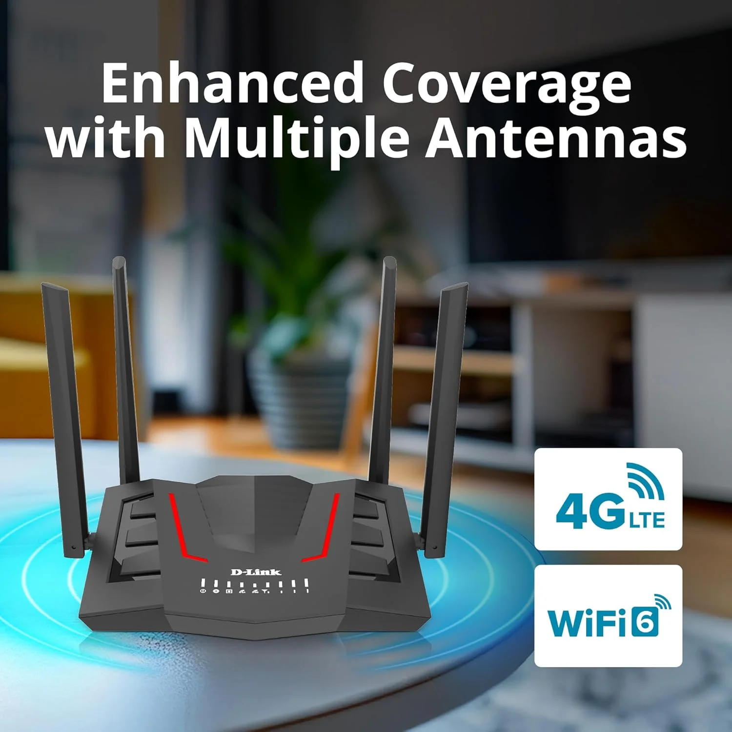 D-Link DWR-M955X Wireless AX1500 4G LTE Router
