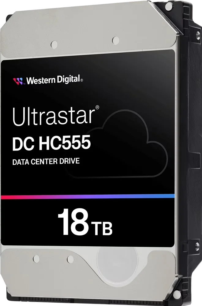 Western Digital 0B47747 3.5in 26.1 18TB 512 7200RPM SAS ULTRA 512E SE P3 DC HC555