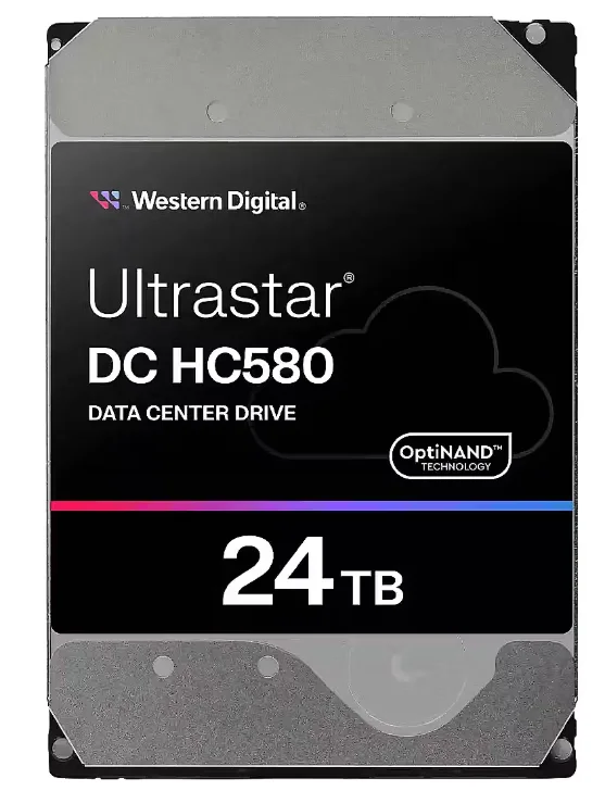 Western Digital 0F62796 3.5in 26.1 24TB 512 7200RPM SATA ULTRA 512E SE NP3 DC HC580