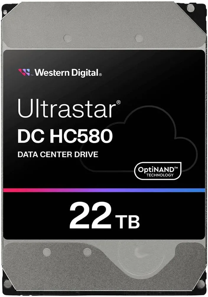 Western Digital 0F62785 3.5in 26.1 22TB 512 7200RPM SATA ULTRA 512E SE NP3 DC HC580