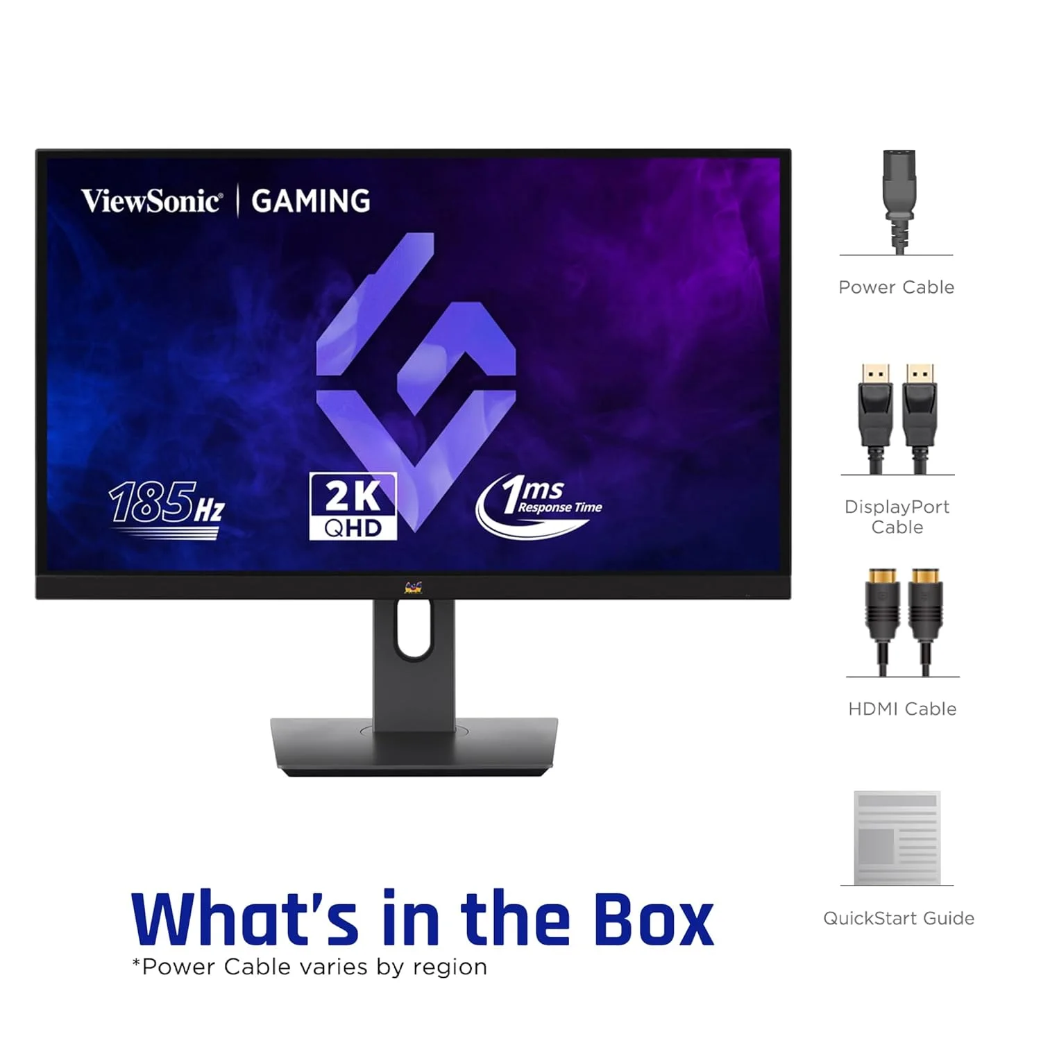 ViewSonic VX2758A-2K-PRO-4 27″ OMNI Gaming QHD 180Hz IPS Monitor view 3