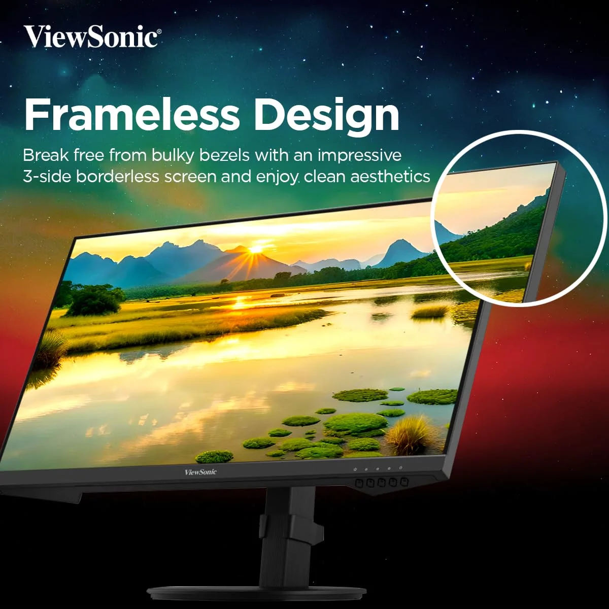 ViewSonic VG2409-MHU 24″ Full HD IPS USB-C Monitor view 4