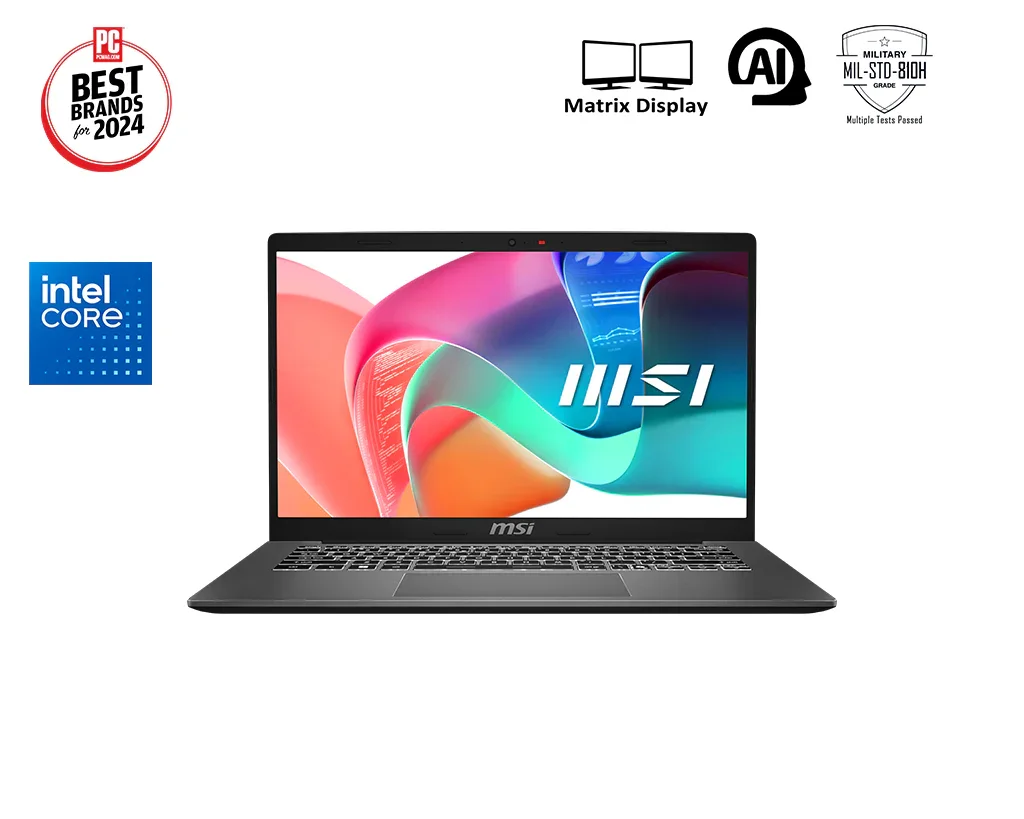 MSI Modern 14 F1MG-046SG (Intel Graphics) Platinum Gray