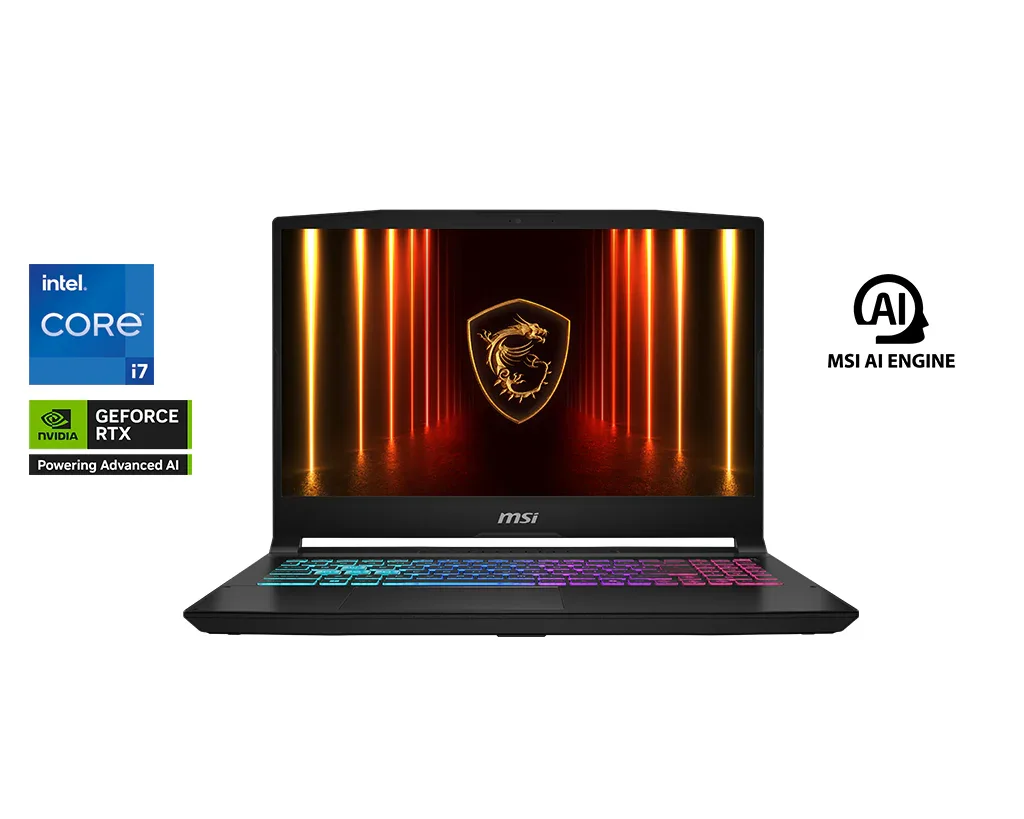MSI Katana 15 HX B14WGK-208SG (NVIDIA® GeForce RTX™ 5070 Laptop GPU, GDDR7 8GB)