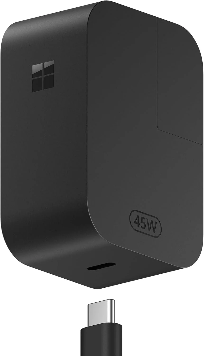 Microsoft Srfc 45WUSB-C WChrgr CM Black Microsoft Surface 45 W AC Adapter - Universal Adapter - 1 USB Type-C - For USB Type C Device, Notebook, Tablet - 5 V, 9 V, 15 V, 20 V Output - 3 A