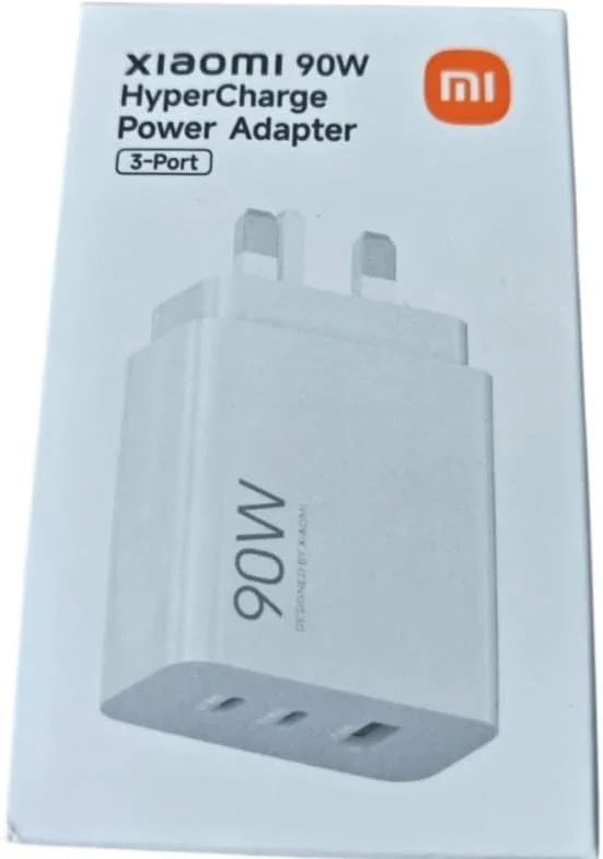 Xiaomi BHR087IGB 90W HyperCharge Power Adapter(3-Port)