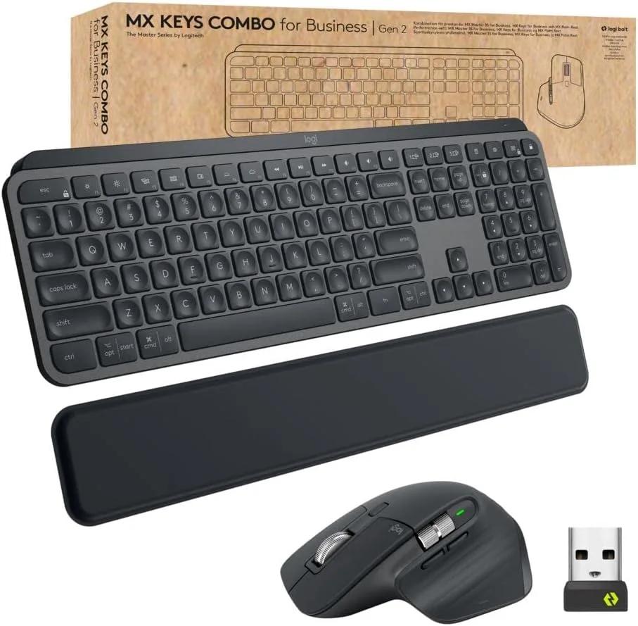 Logitech 920-010937 MX KEYS COMBO for BusinessGen2 - GRAPHITE