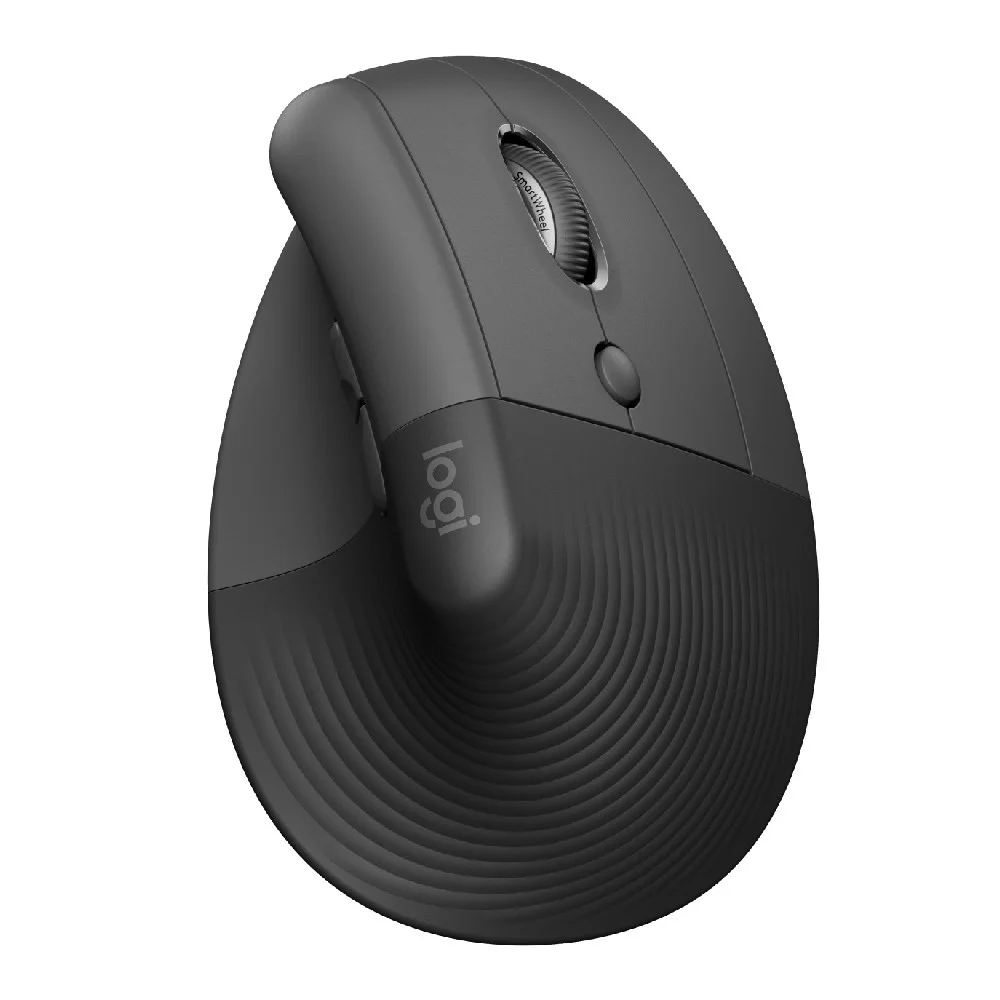 Logitech 910-006497 Lift Vertical Ergonomic Mouse for Business - GRAPHITE / BLACK