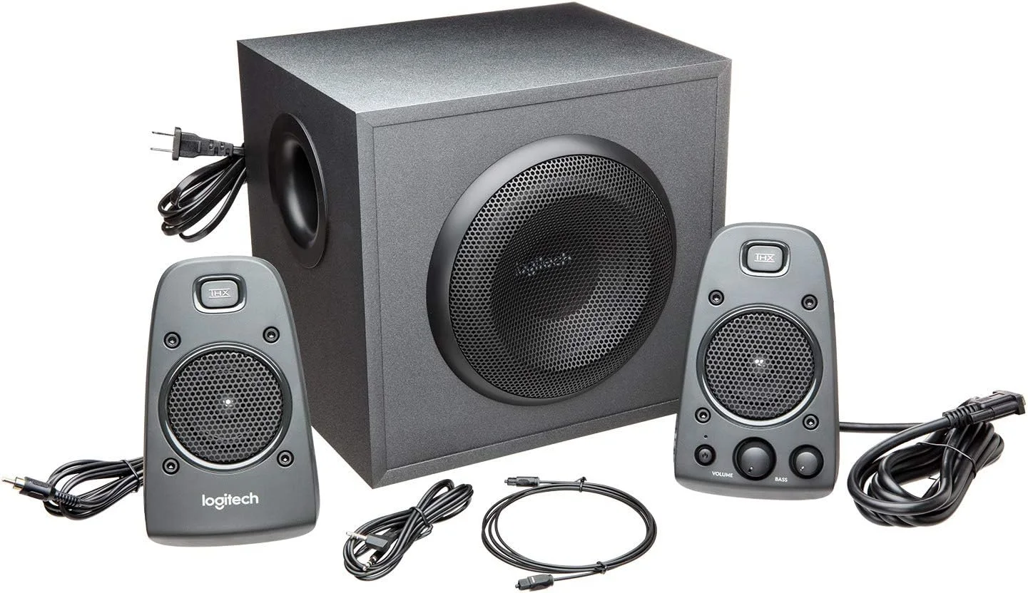 Logitech 980-001297 Logitech Z625 THX Certified 400 Watt 2.1 Speaker System with Optical Input view 4